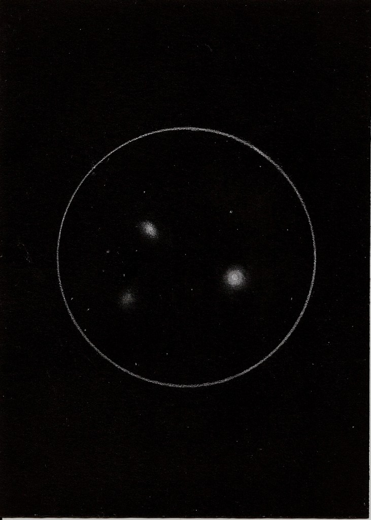 M105, NGC 3384, NGC 3389