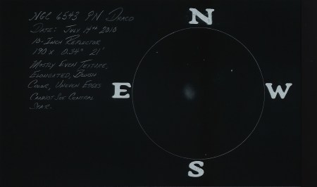 NGC 6543 10-Inch @ 190x