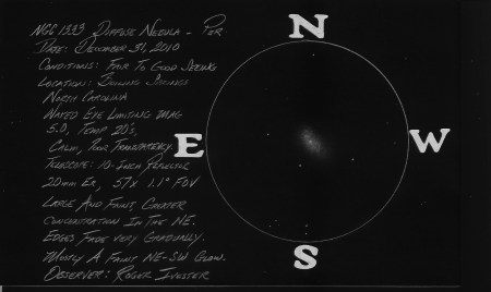NGC 1333 10-inch reflector @ 57x
