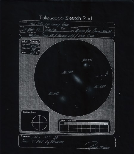 NGC 3190 Leo Galaxy Cluster