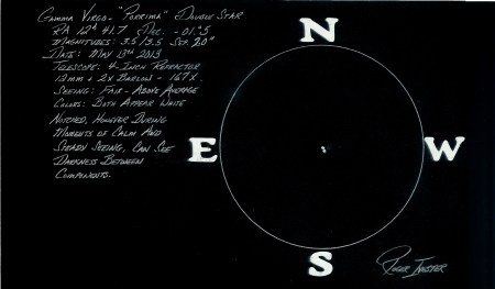 Gamma Virgo - Correct Position Angle