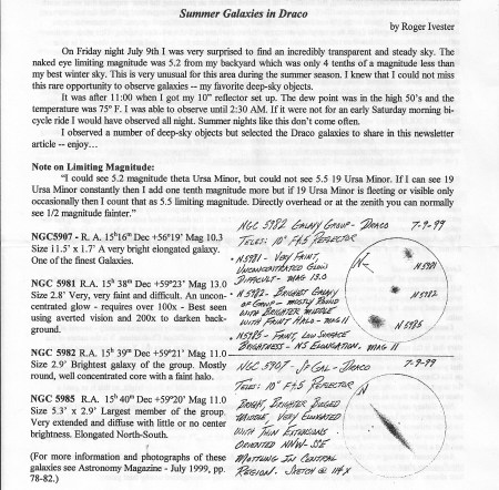 1999- Draco Galaxy Trio