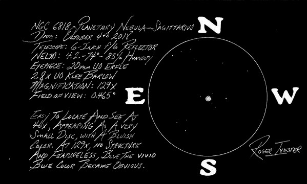 Rogers NGC-6818 Inverted